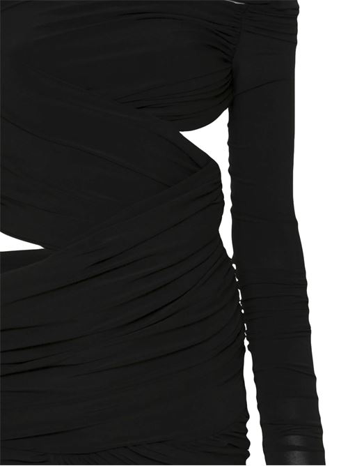 Black wrap dress THE ATTICO | 248WCA358A014100